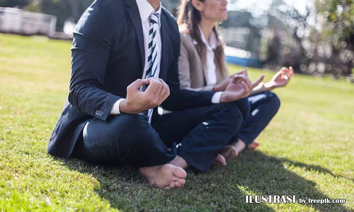 meditasi singkat di tengah kesibukan